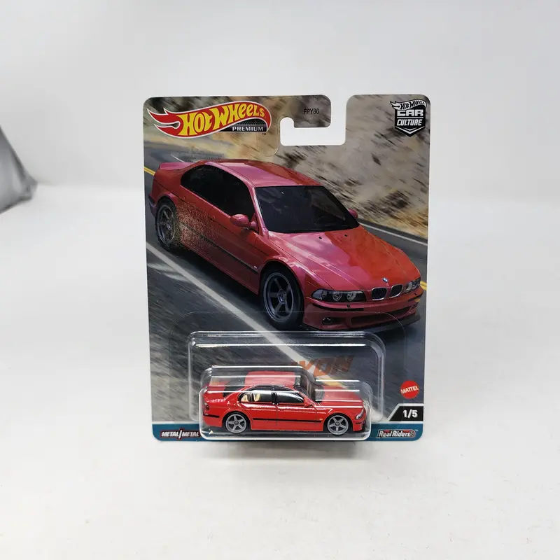 '01 Bmw M5 * Red * Hot Wheels Car Culture Canyon Warriors 1