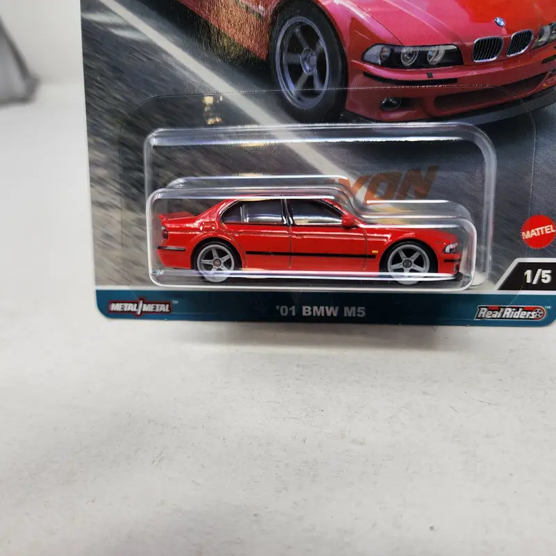'01 Bmw M5 * Red * Hot Wheels Car Culture Canyon Warriors 2