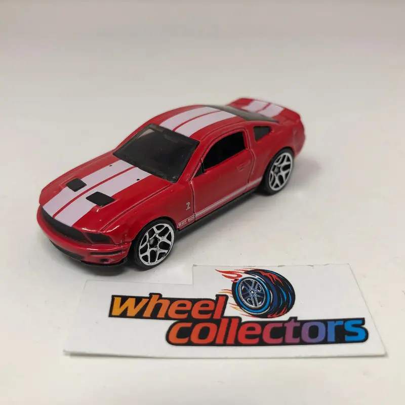 '07 Shelby Gt 500 * Red * Hot Wheels Loose 1:64 Scale Model 1