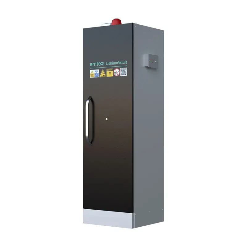 1 Door Lithiumvault Firepro® Cabinet With Control Panel & Charging - Ch-L1f2pgk 1