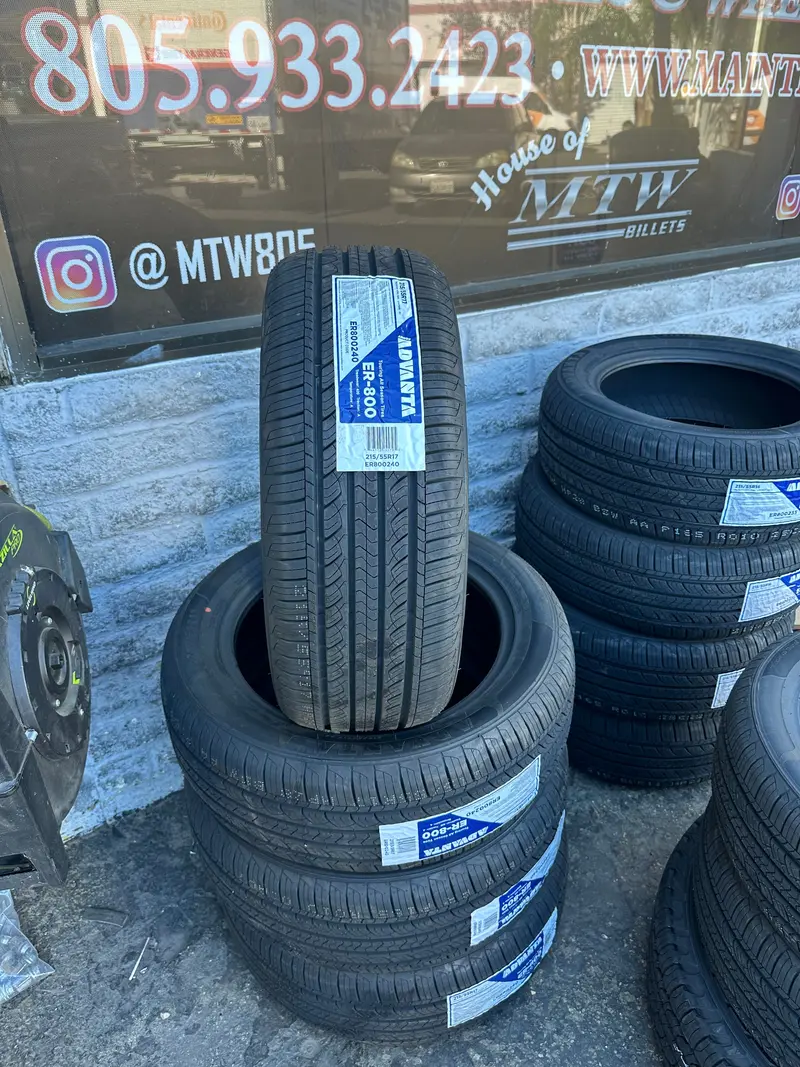 1 New Advanta Er800 - 215/55R17 Tires 2155517 215 55 17 1