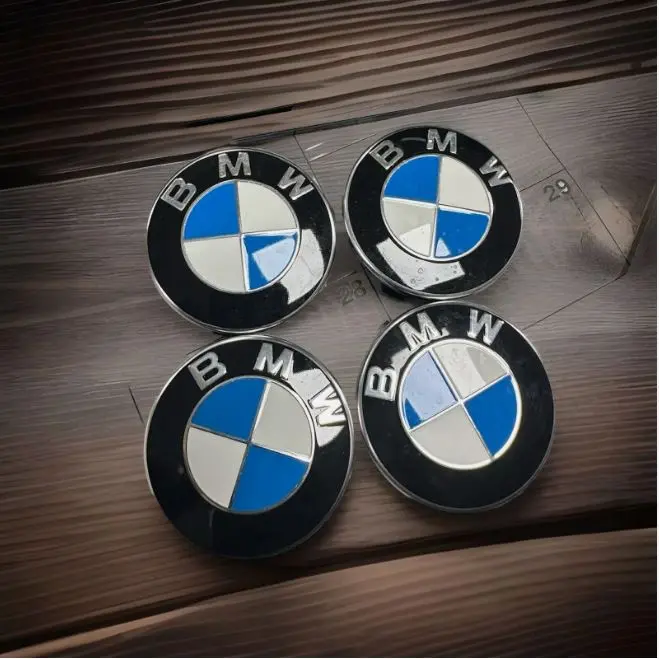 1 Set Of 4 Bmw Wheel Center Caps (2018-2024) - Part #36136850834 1
