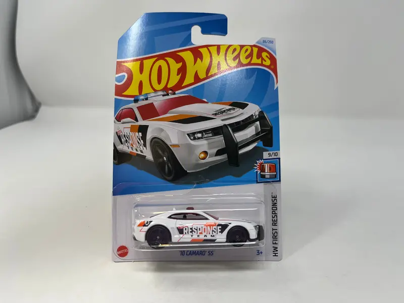 '10 Camaro Ss #86 * White * 2024 Hot Wheels Case J 1