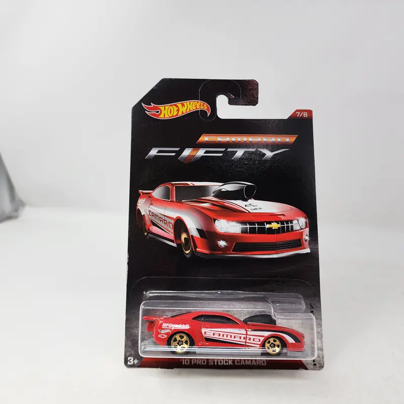 '10 Pro Stock Camaro * Red * Hot Wheels Fifty Camaro Series 1