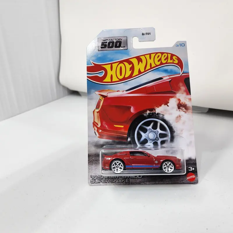 '10 Shelby Gt500 Super Snake * Red * Hot Wheels Factory 500Hp 1