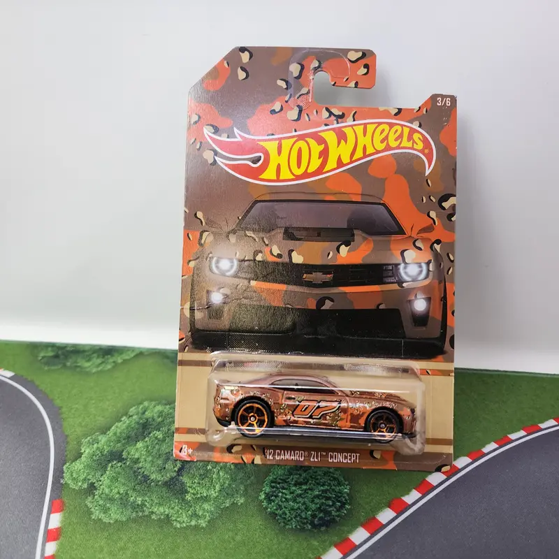 '12 Camaro Zl1 Concept * Hot Wheels Camo Series 1