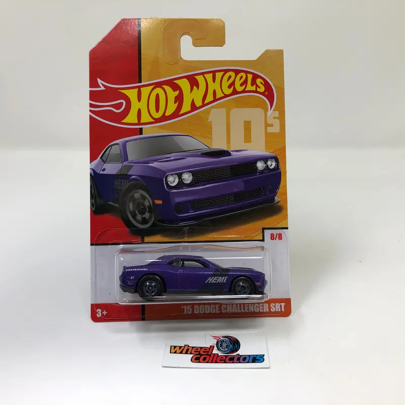 '15 Dodge Challenger Srt * Purple * Hot Wheels Target Decades Series 1