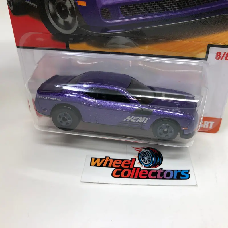 '15 Dodge Challenger Srt * Purple * Hot Wheels Target Decades Series 2