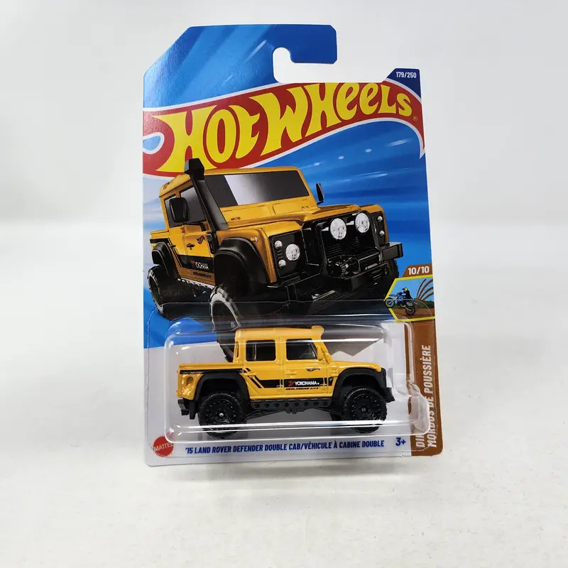 '15 Land Rover Defender Double Cab #179 * Yellow * 2025 Hot Wheels 1