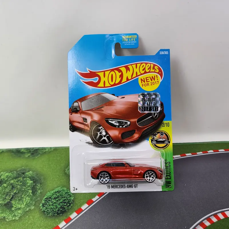 '15 Mercedes-Amg Gt #338 * 2017 Hot Wheels W/ Factory Holo 1