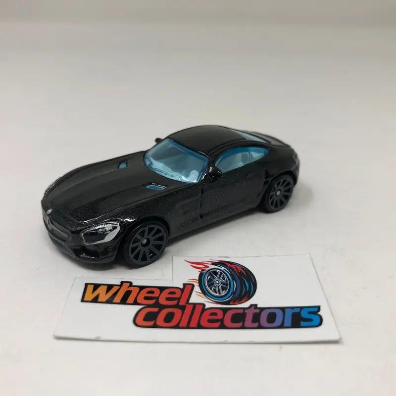 '15 Mercedes-Amg Gt * Black * Hot Wheels Loose 1:64 Scale 1