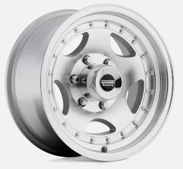 15X10 -44 American Racing Ar23 Machined 5X127 Wheel Rim (Qty 4) 2