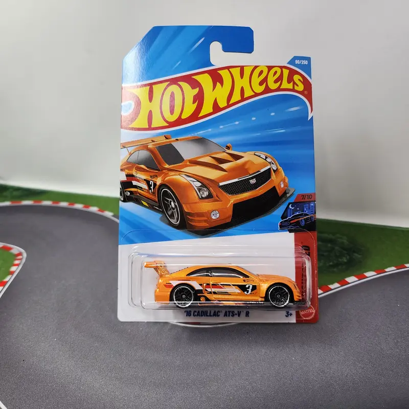 '16 Cadillac Ats-V R #90 * Orange * 2026 Hot Wheels Case E 1
