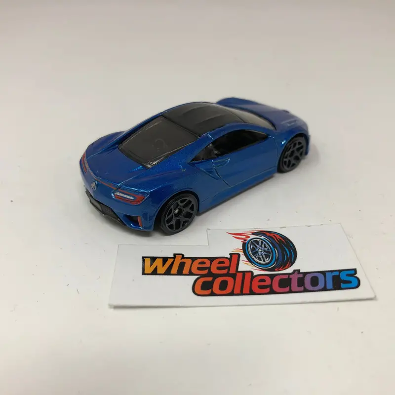 '17 Acura Nsx * Blue * Hot Wheels 1:64 Scale Diecast Loose 2