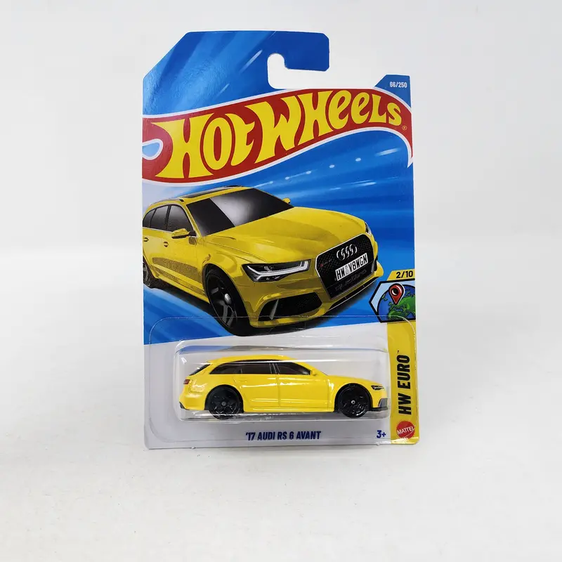 '17 Audi Rs 6 Avant #66 * Yellow * 2026 Hot Wheels Case C 1