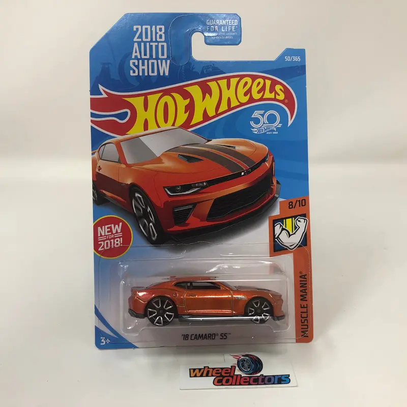 '18 Camaro Ss * Hot Wheels 2018 Auto Show Only Promo 1