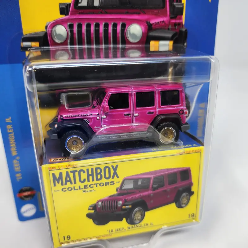 '18 Jeep Wrangler Jl #19 * Dark Pink * 2024 Matchbox Collectors 2