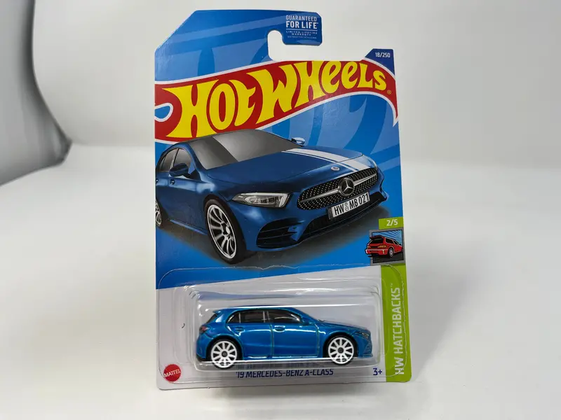 '19 Mercedes-Benz A-Class #18 * Blue * 2023 Hot Wheels 1