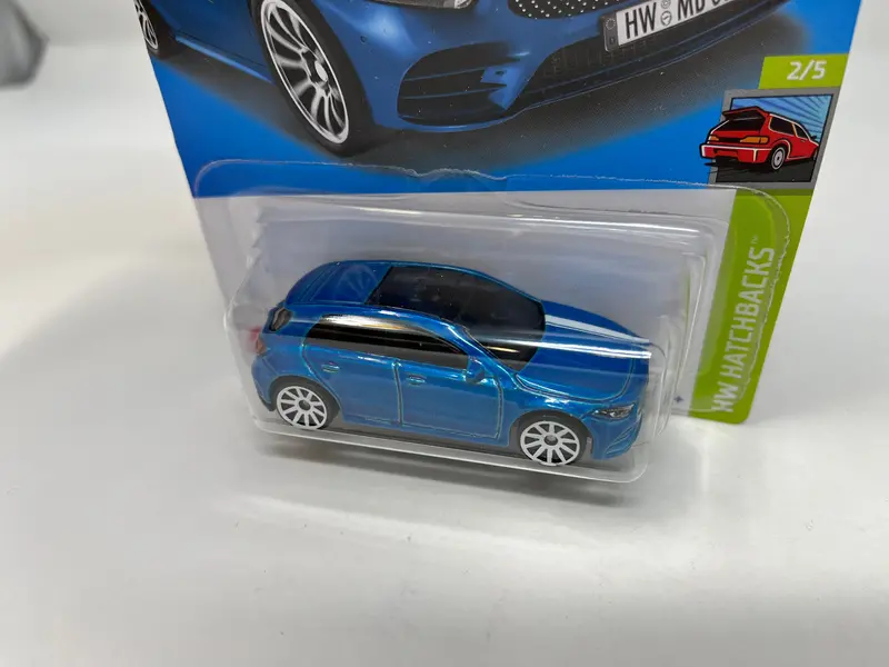 '19 Mercedes-Benz A-Class #18 * Blue * 2023 Hot Wheels 2