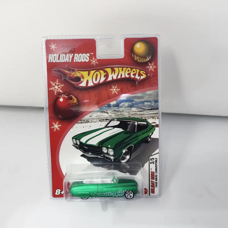 1949 Merc Convertible * Green * Hot Wheels Holiday Rods 1