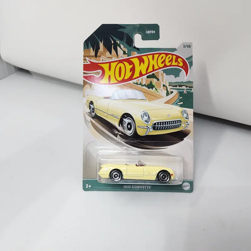 1955 Corvette * Yellow * Hot Wheels Convertibles Series 1