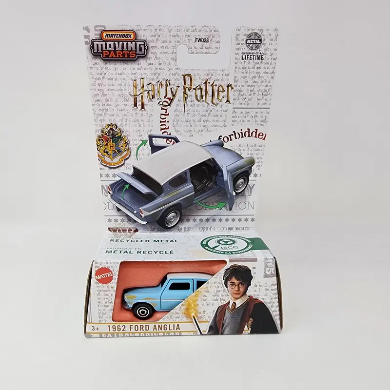 1962 Ford Anglia Harry Potter * 2025 Matchbox Moving Parts Case E 1