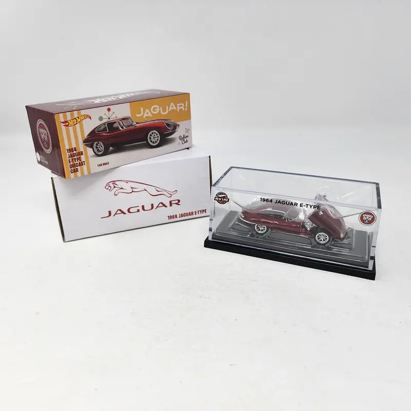 1964 Jaguar E-Type * Hot Wheels Red Line Club Rlc Mattel Creations 1