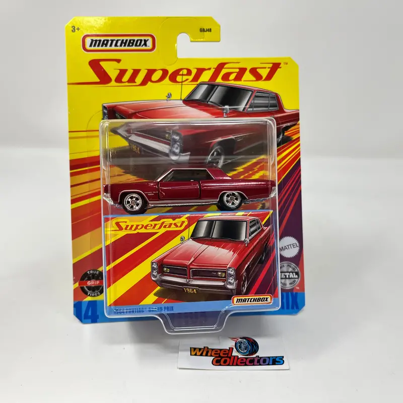 1964 Pontiac Grand Prix #14 * Matchbox Superfast Series 1