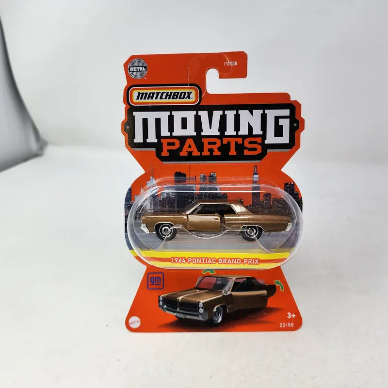 1964 Pontiac Grand Prix * Brown * Matchbox Moving Part 1