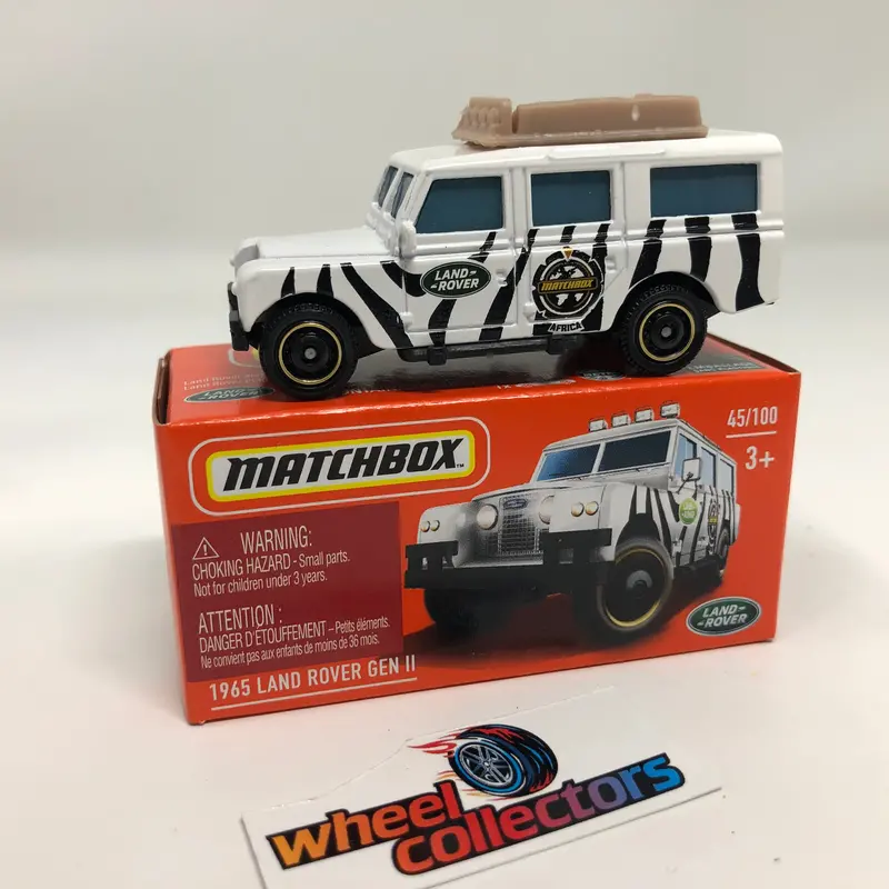 1965 Land Rover Gen Ii * 2022 Matchbox Power Grabs Case C Release 1