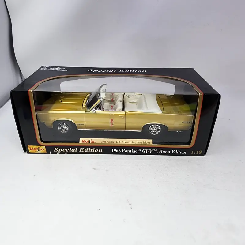 1965 Pontiac Gto Hurst Edition * Maisto Special Edition 1/18 Scale 1
