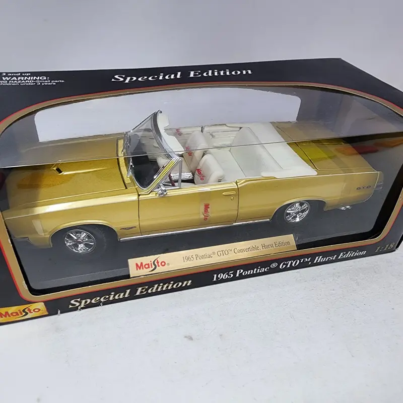 1965 Pontiac Gto Hurst Edition * Maisto Special Edition 1/18 Scale 2