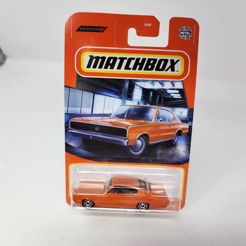 1966 Dodge Charger * Orange * Matchbox Basic Series 1