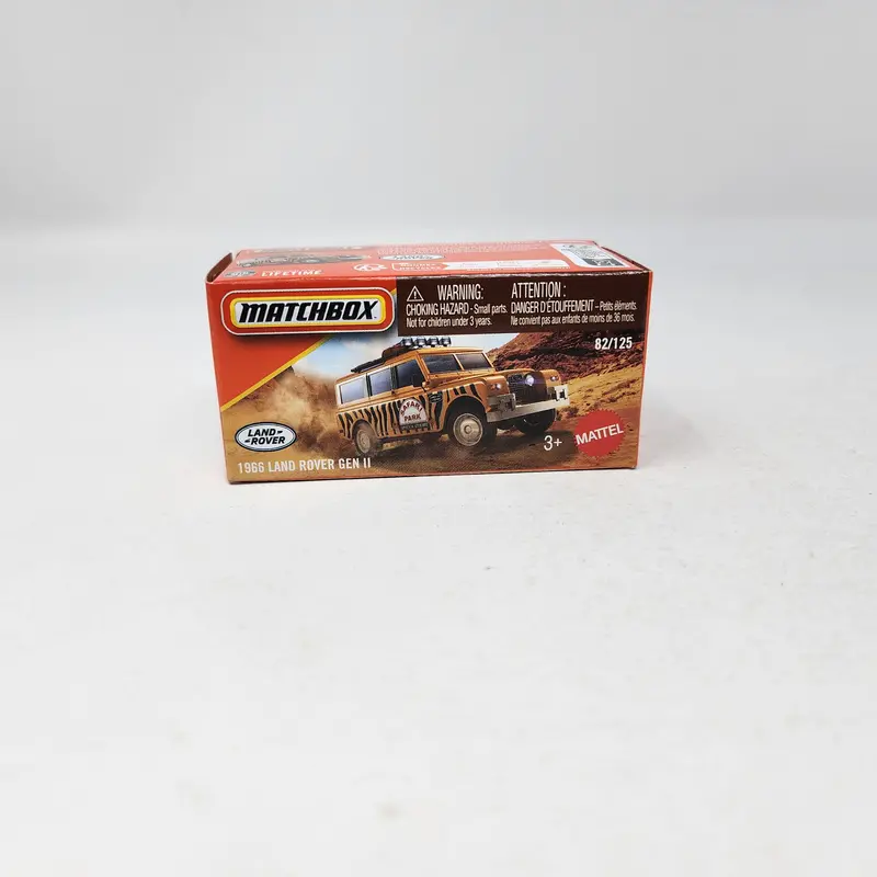 1966 Land Rover Gen Ii #82 * 2026 Matchbox Power Grabs Case A 1