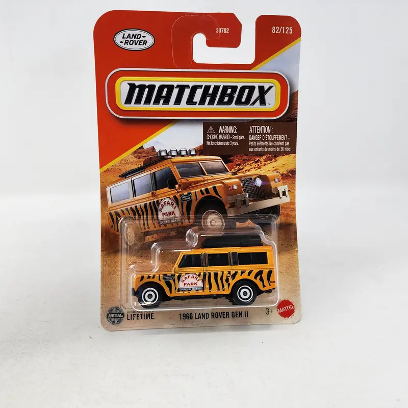 1966 Land Rover Gen Ii #82 * Orange * 2025 Matchbox Case M 1