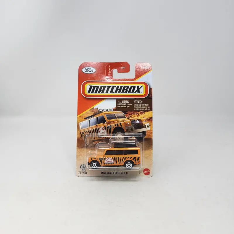 1966 Land Rover Gen Ii #82 * Orange * 2026 Matchbox Basic Mainline Case A 1