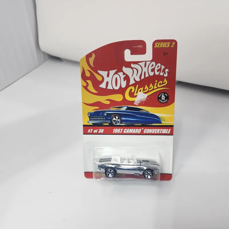 1967 Camaro Convertible 7 * Chrome * Hot Wheels Classics 1