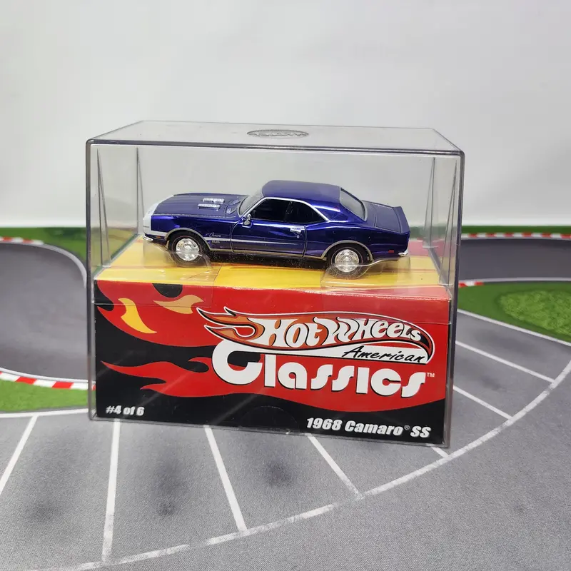 1968 Camaro Ss * Dark Blue * Hot Wheels Rlc 1:43 Scale 1