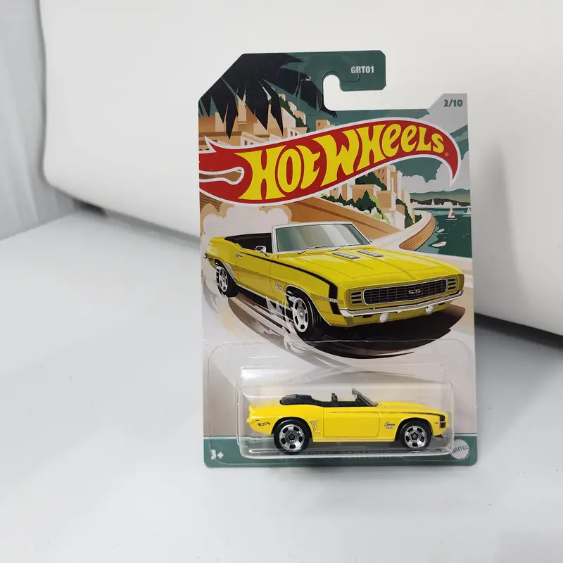 1969 Chevy Camaro * Yellow * Hot Wheels Convertibles Series 1