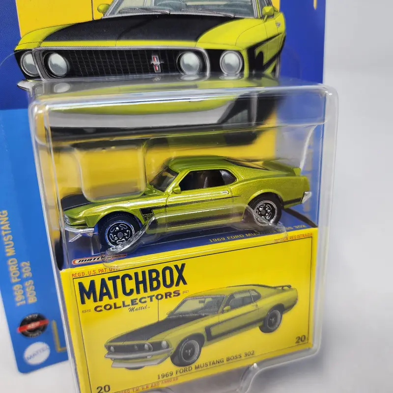 1969 Ford Mustang Boss 302 #20 * Green * 2024 Matchbox Collectors 2