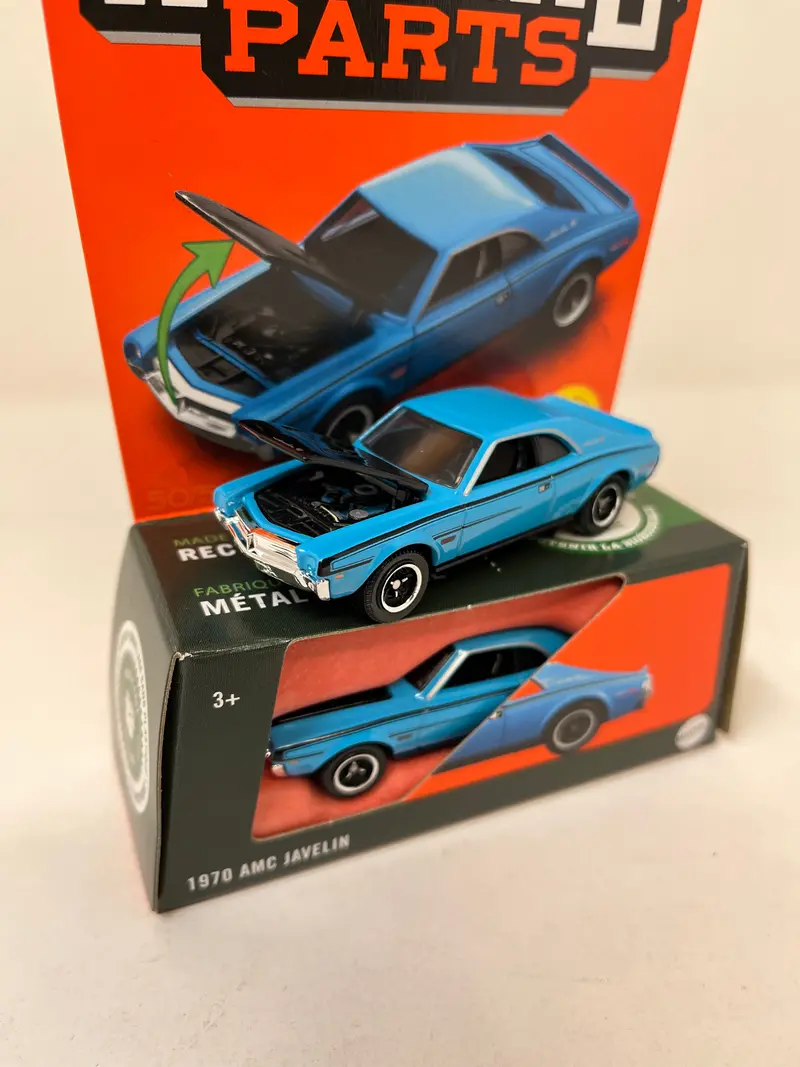 1970 Amc Javelin * Blue * 2024 Matchbox Moving Parts Case L 2