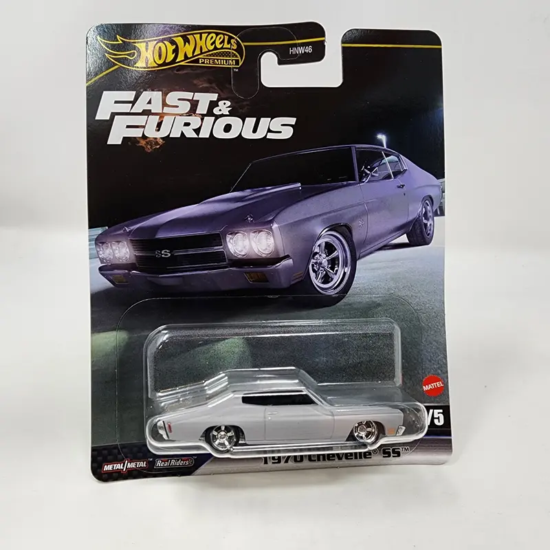 1970 Chevelle Ss #1/5 * Grey * 2024 Hot Wheels Fast & Furious Case J 1