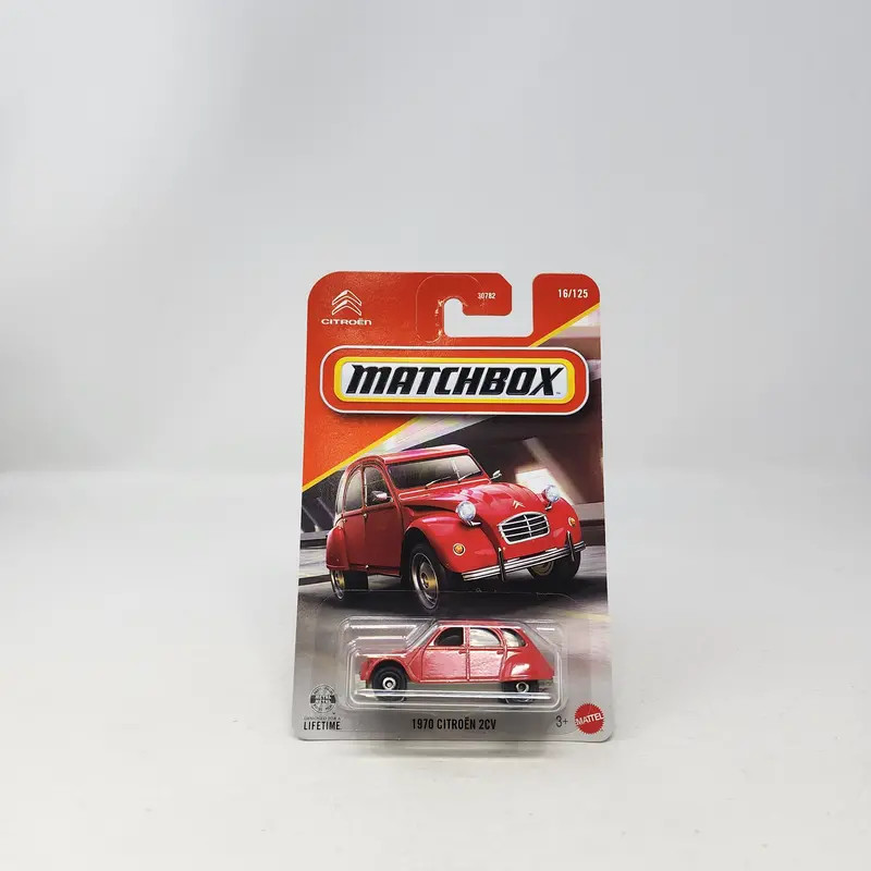 1970 Citroen 2Cv #16 * Red * 2026 Matchbox Basic Mainline Case C & B 1