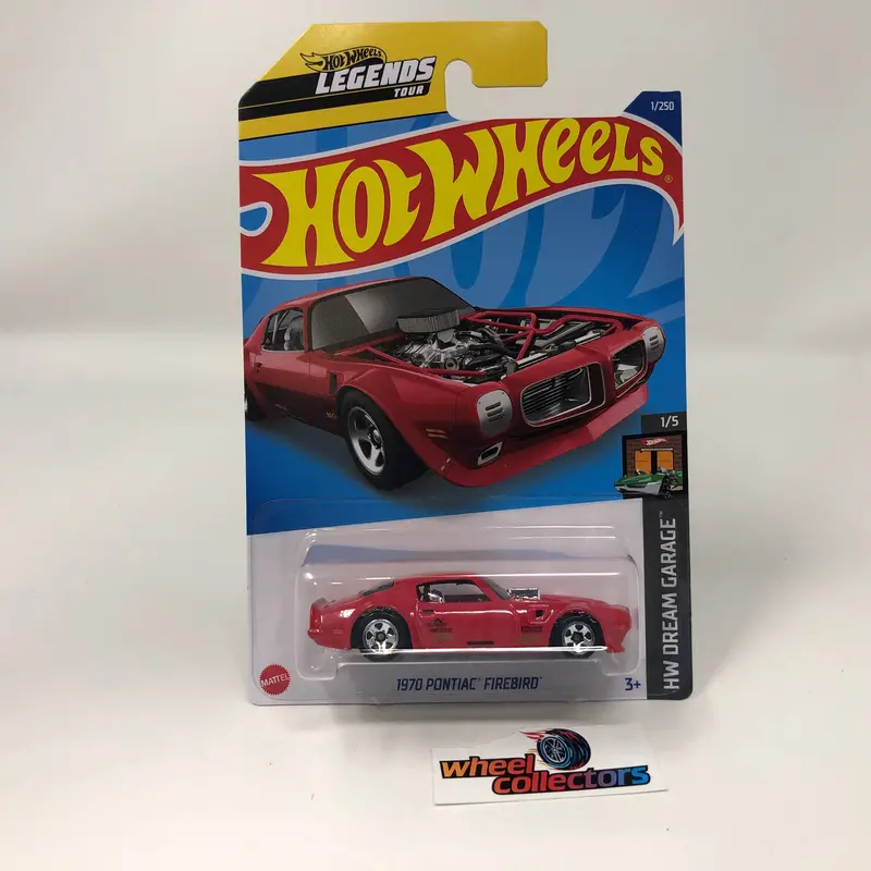 1970 Pontiac Firebird #1 Legends * Red * 2022 Hot Wheels 1