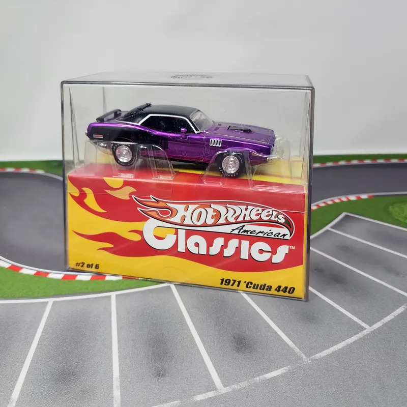 1971 Cuda 440 * Purple * Hot Wheels Rlc 1:43 Scale 1