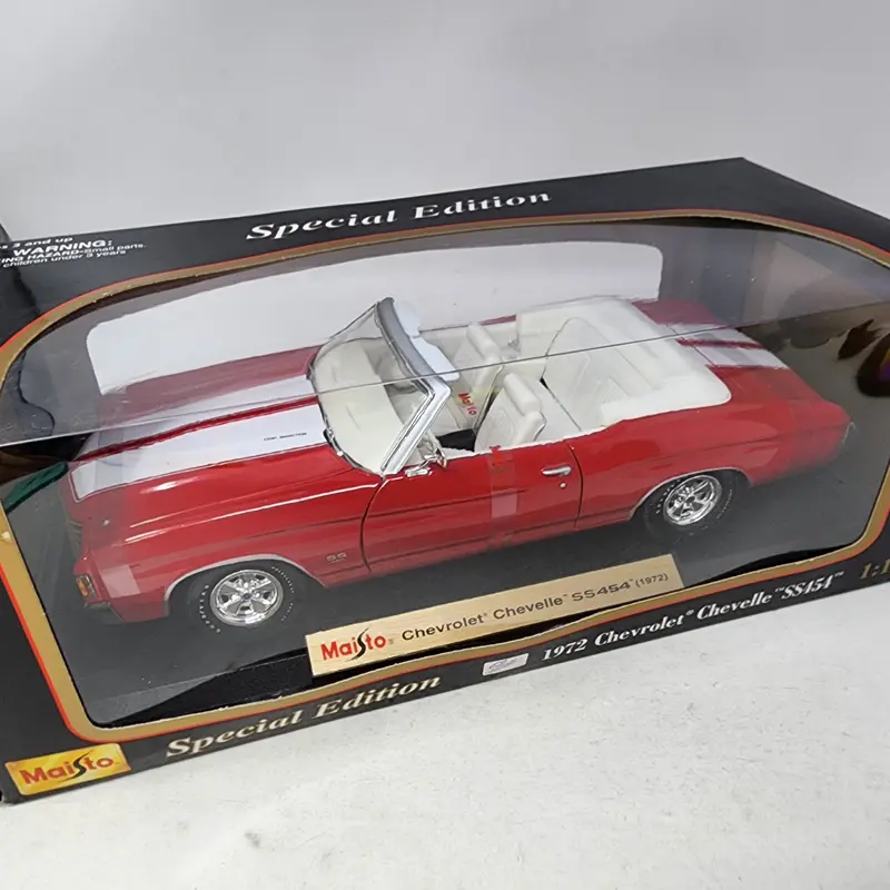 1972 Chevrolet Chevelle Ss 454 * Maisto Special Edition 1/18 Scale 2