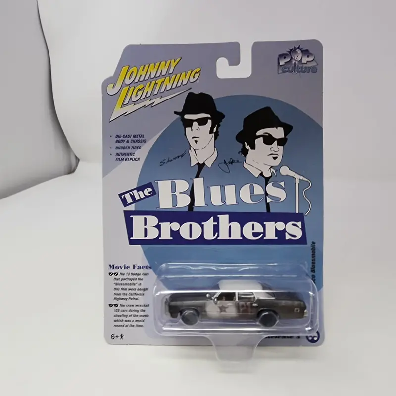 1974 Dodge Monaco Bluesmobile Blue Brothers * Johnny Lightning 1