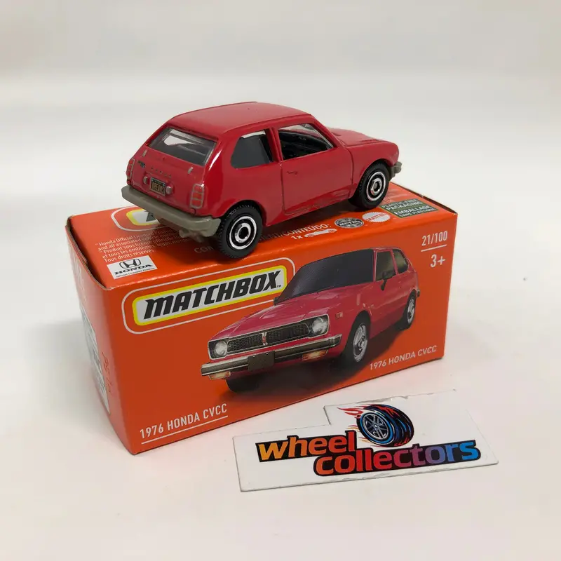 1976 Honda Cvcc * Power Grabs 2022 Matchbox Case B Release 2