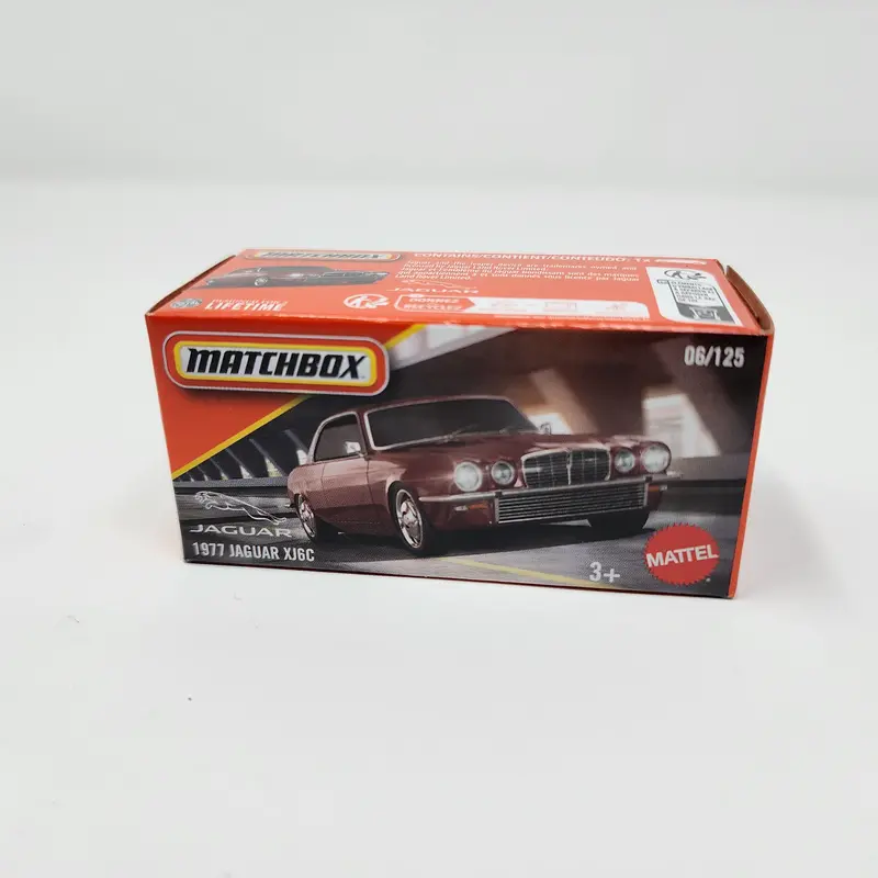 1977 Jaguar Xj6c * Burgundy * 2025 Matchbox Power Grabs Case F 1
