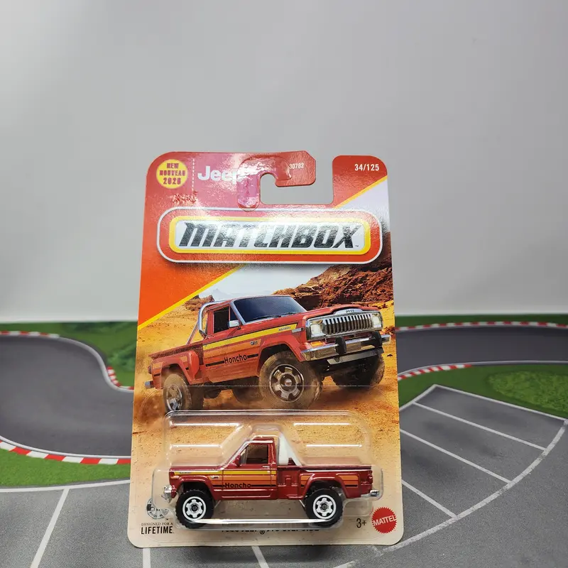 1980 Jeep J10 Stepside #34 * Burnt Orange * 2026 Matchbox Basic Case D 1
